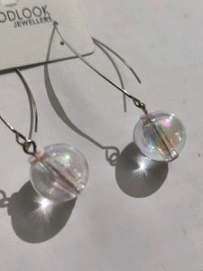 Goodlook Jewellers Iridescent Orb Earrings