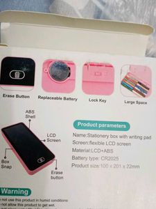 LCD Drawing Tablet With Pencil Box