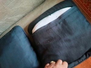 4 Cushion Covers +Cushions
