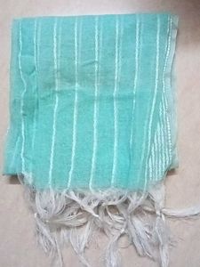 Light Blue Floral Print Kurta with dupatta