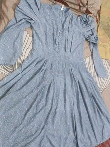 Stylish Navy Printed Tunic Top combo