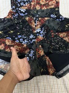 Floral Patchwork Romper