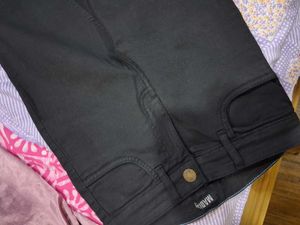 Madish Black Bootcut Jeans