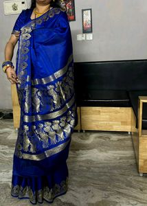 Nalli PURE GADWAL Silk Saree With Heavy Pallu