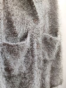 imported Sherpa Faux Fur Hooded Fleece Vest