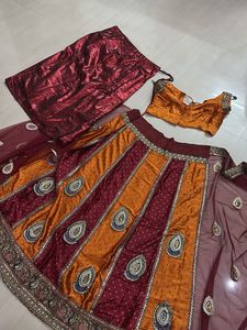 y2k Lehanga Saree 🌻