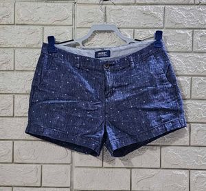 Old Navy Blue Polka Dot Shorts