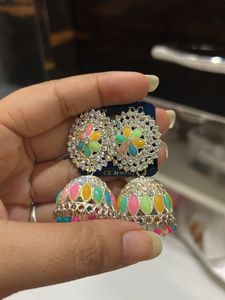 Designer Jhumka Earrings