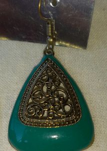 Green Earrings