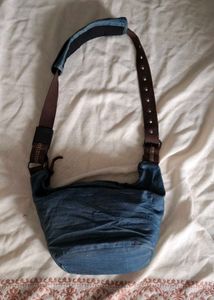 denim bag
