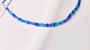 Blue Beaded Bracelet