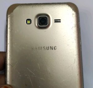 Gold Samsung J7 Smartphone only