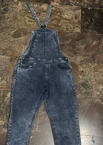 Denim Shoulder Strap Dungrees