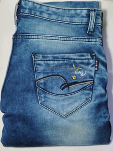 Hebbit Men Blue Jeans
