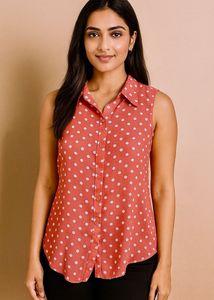 Cute Polka Dot Top