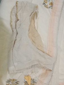 Embroidered saree with blouse