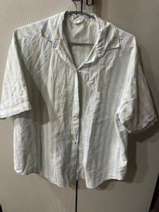 Striped Button-Down Shirt