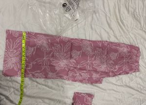 Pink Floral Print Sleep Set