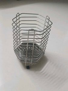 Silver Utensil Holder