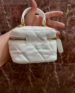 Chanel White Quilted Bag