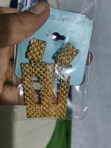 Geometric Metal Earrings (Gold &amp; Silver)
