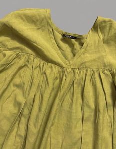 Flowy V-Neck Blouse with Bell Sleeves