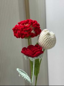 Handmade Crochet Flower Decor