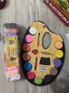 Artist Palette & Super Air Clay Set