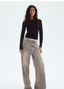 H&M Classic Black Long Sleeve Top