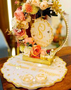 Elegant Decorative Ring Tray