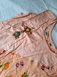 NEW! long Ethnic floral Gown dress