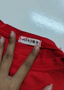 Red Graphic Tee