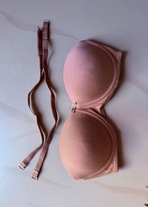 Soft Padded wired Bra with Removable Str