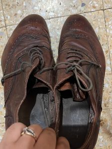 Leather Gents Brokes Shoes