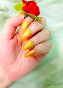 Press On Nails Gold Dust