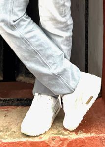 White Nike Air Max Sneakers