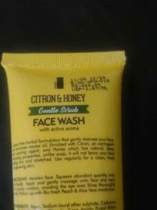 Bio Fresh Citron &amp; Honey Face Wash (1 Packs)