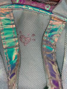 🦄 Glitter Kids Initial Letter Backpack 💖