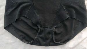 Black High-Waisted Shapewear Briefs
