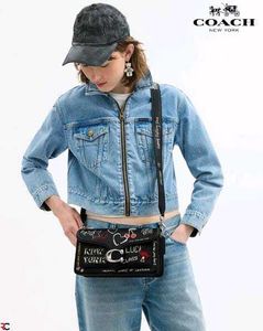 Coach New York Graffiti Shoulder Bag WITH BOX