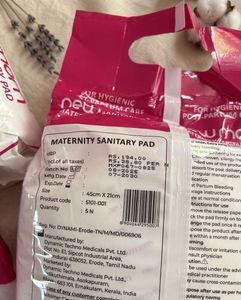 New Mom Maternity Sanitary Pads - Pack of 3