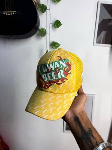Yellow Taiwan Beer Trucker Hat
