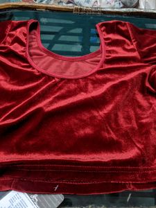 Velvet Ready Made Blouse