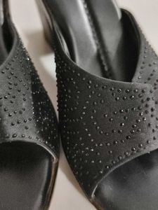 Black heels