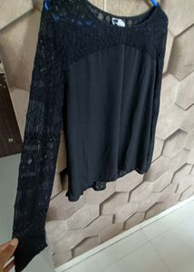 VeroModa Top In Black Colour