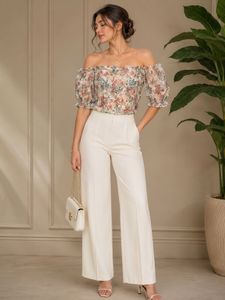 Floral Lace OFF-Shoulder Top