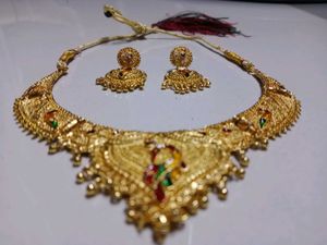 Exquisite Gold Peacock Earrings