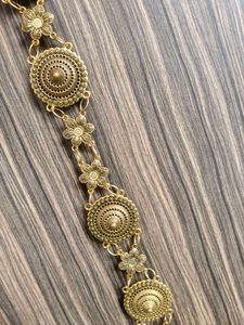 Boho Style Waist Chain with Floral Accents