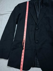 black formal blazer