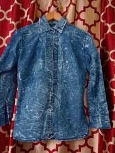 women's denim shirt